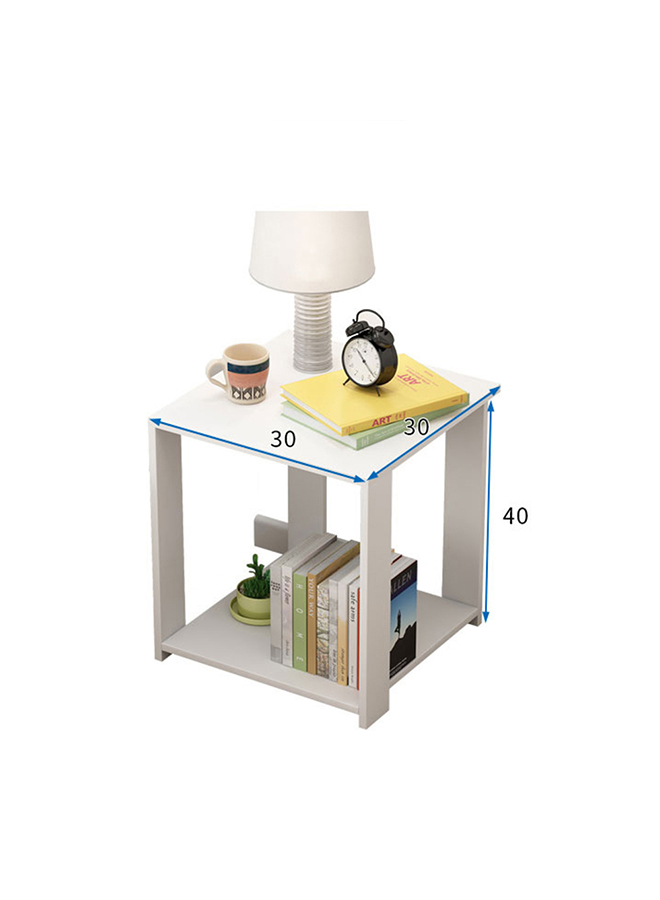 Sharpdo Nightstands Home Bedside Storage Cabinet 30*30*40cm