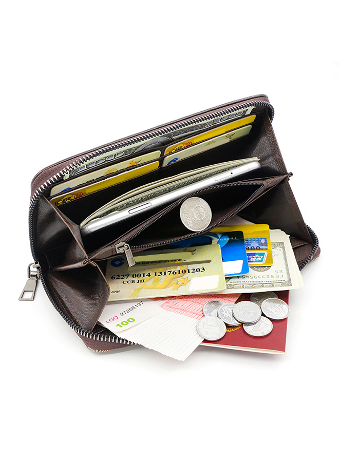 Men's Long Wallet Card Bag Certificate Bag
