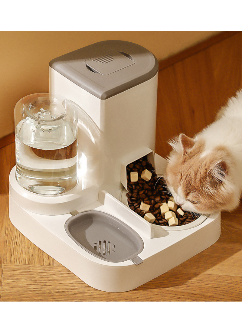 Cat Drinking and Feeding Integrated Machine