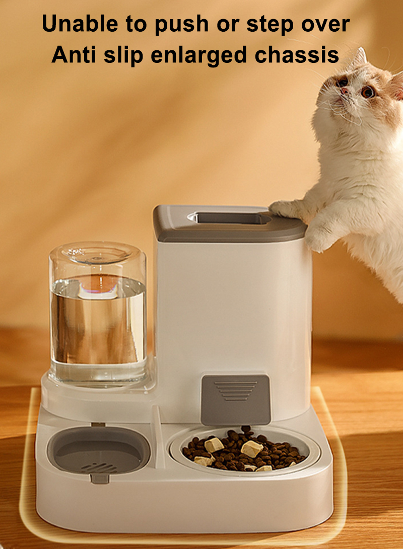 Cat Drinking and Feeding Integrated Machine