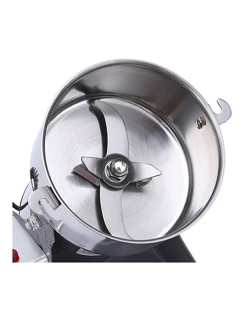 800g 3000W Coffee Grinder, Pulverizer Food Grinder Stainless Steel Blade & Electric Spice Mill, Large Capacity Silver