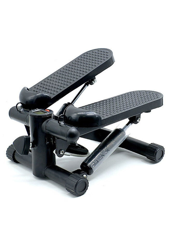 Mini Stepper , Stair Stepping Fitness Exercise Home Workout Equipment for Full Body Workout Black
